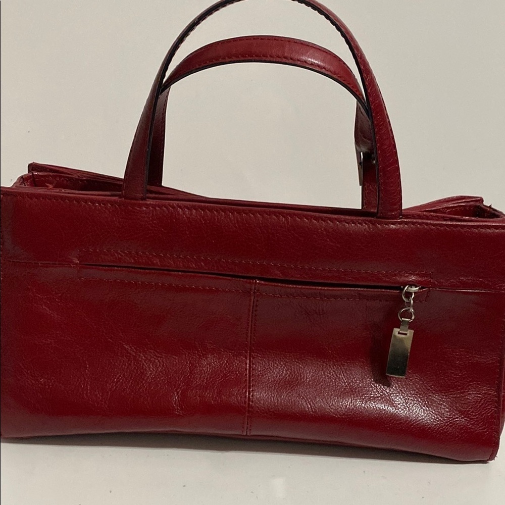 Wilsons Studio Pelle Burgundy Soft
Leather Elegant Leather Handbag - Picture 3 of 9
